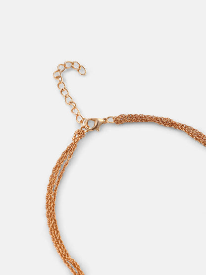 The Riviera Multi-Layer Necklace - Kelly Green-SOHINC6206