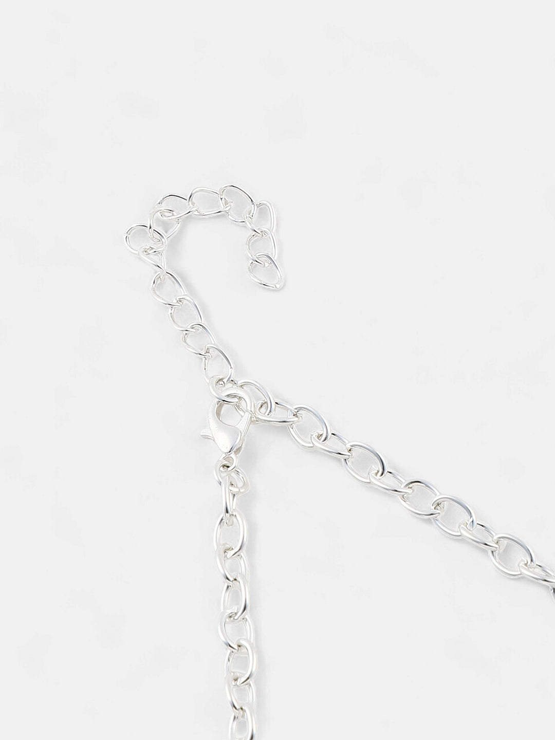 The Daisy Collar Necklace - Champayne Gold:Metallic Silver-SOHINC6231