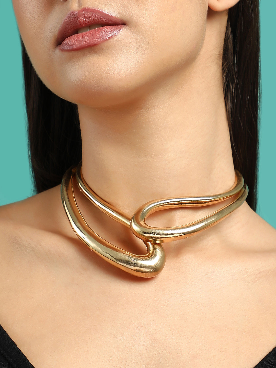 The Egri Torque Necklace - California Gold-SOHINC6232