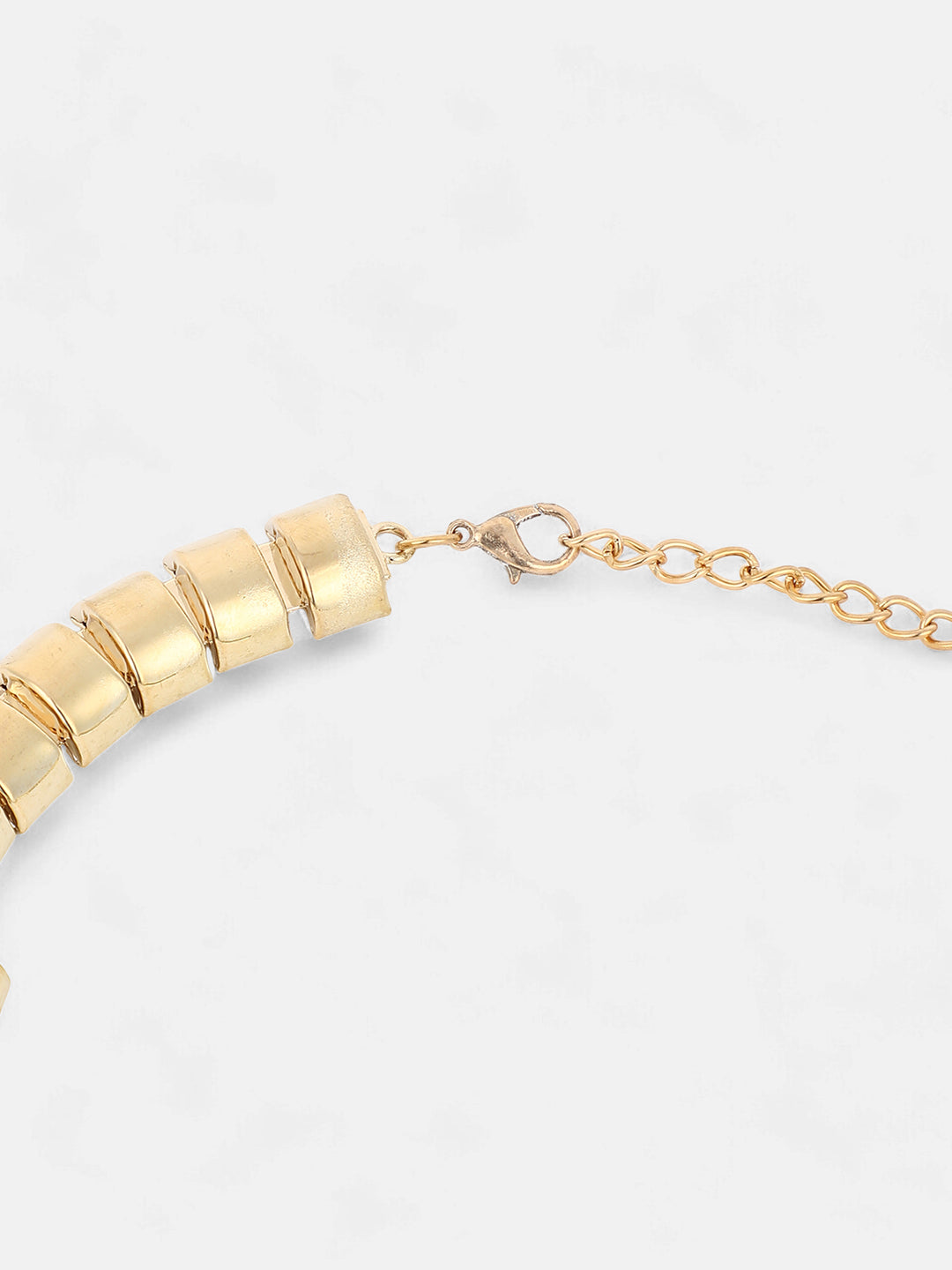 The Corona Statement Necklace - Sapphire Blue-SOHINC6247