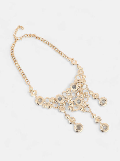 The Supernova Statement Necklace - Cloud Grey-SOHINC6257