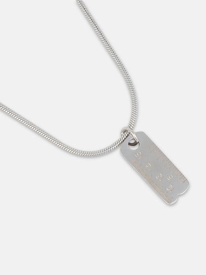 The Scale Multi-Layer Necklace - Metallic Silver