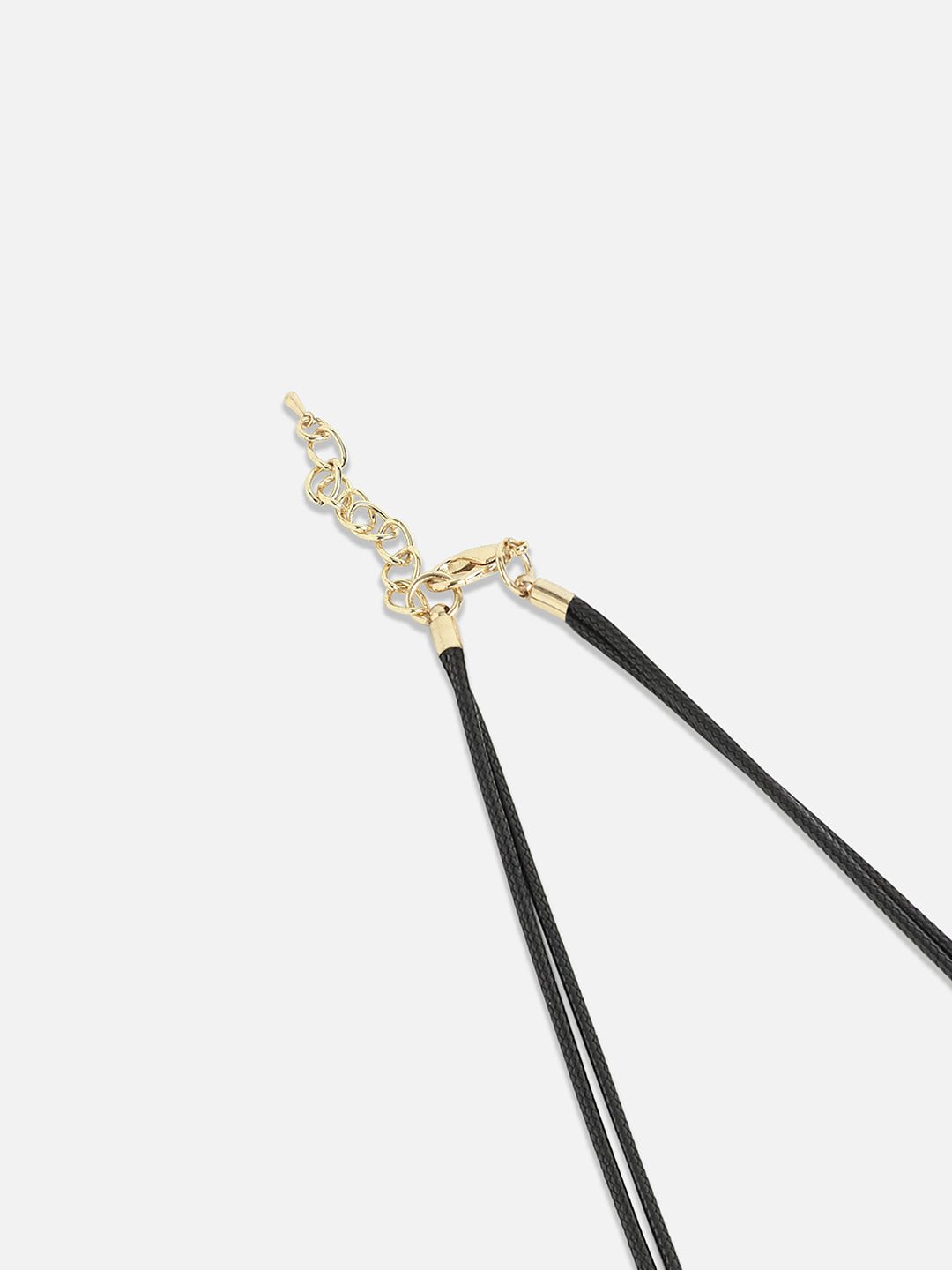 Gold-Plated Artificial Stones Studded Necklace
