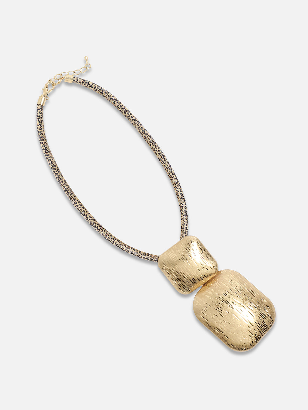 Gold-Plated Statement Necklace