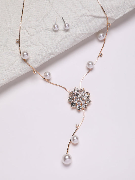 Chalice Stone Studded Necklace