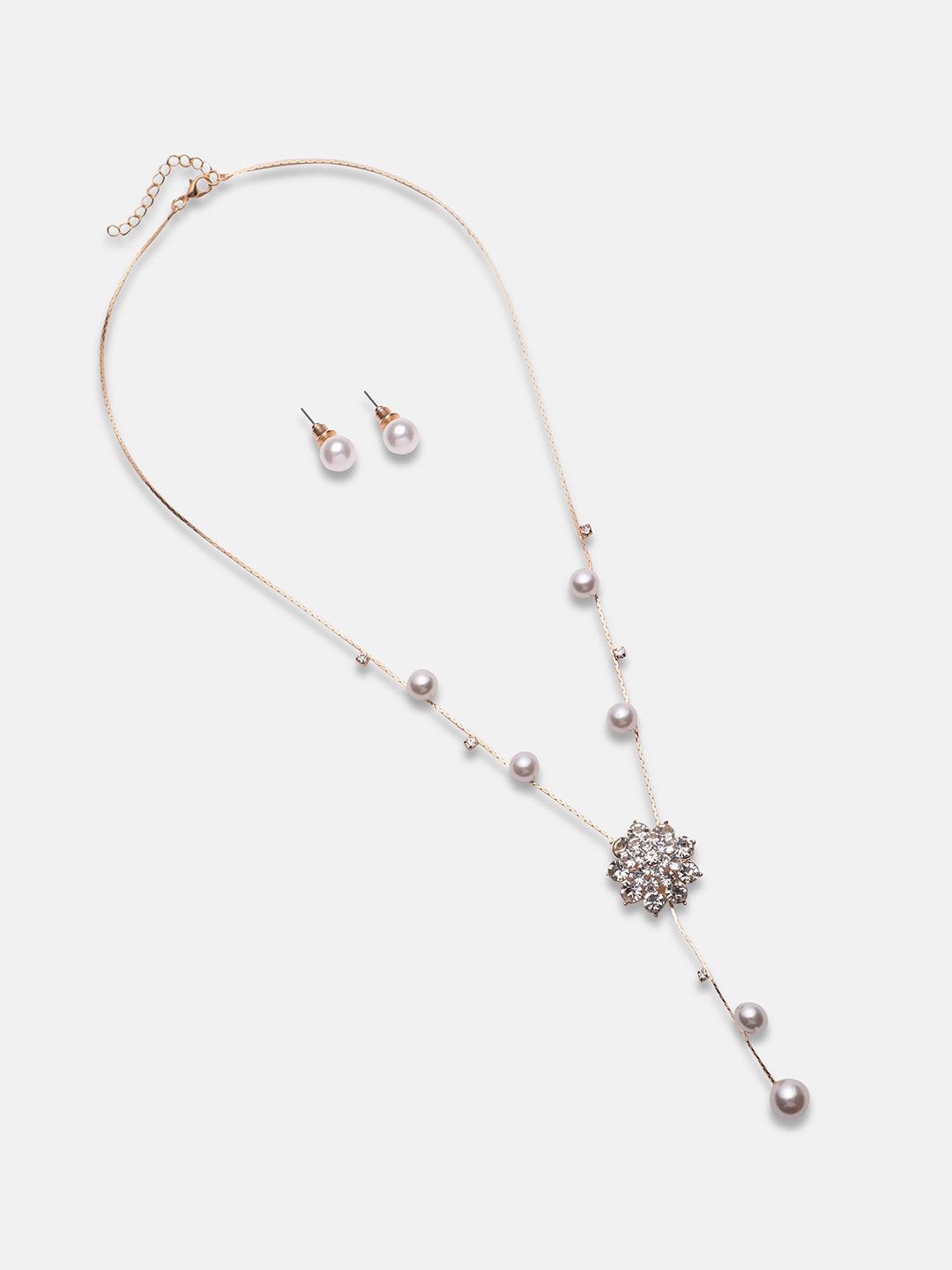 Chalice Stone Studded Necklace