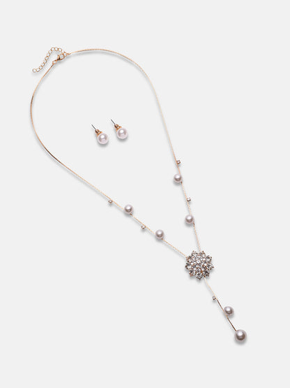 Chalice Stone Studded Necklace