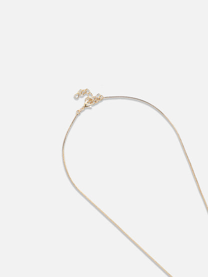 Gold-Plated Studded Necklace