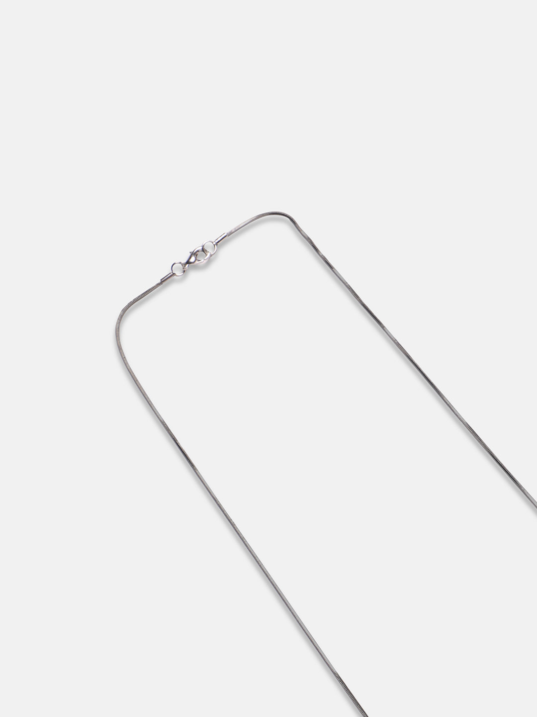 Silver-Plated Pendant With Chain