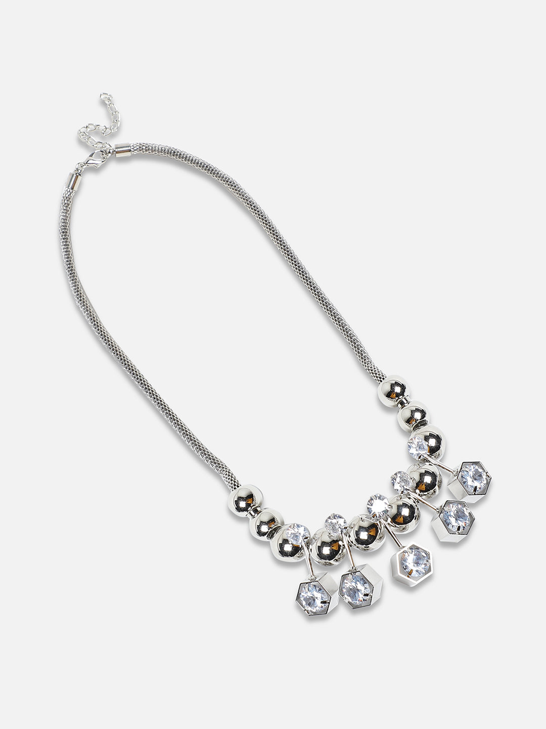 Silver-Plated Minimal Necklace