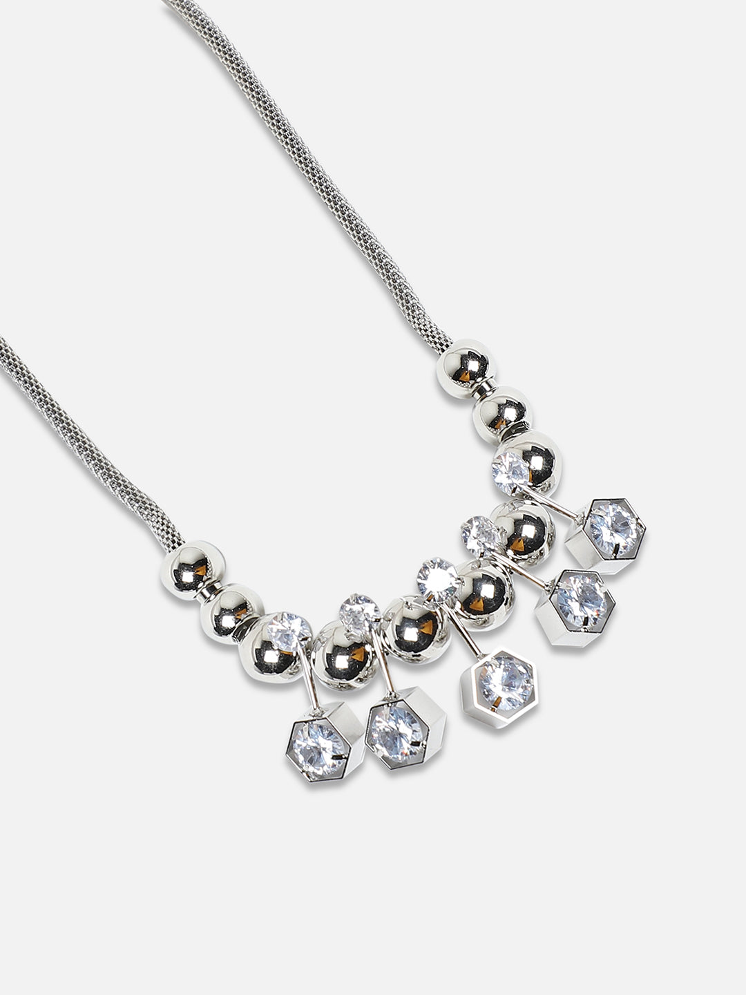 Silver-Plated Minimal Necklace