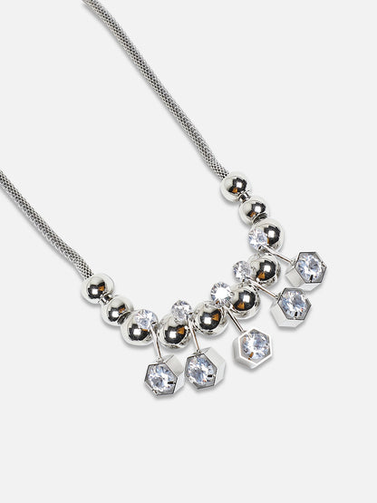 Silver-Plated Minimal Necklace