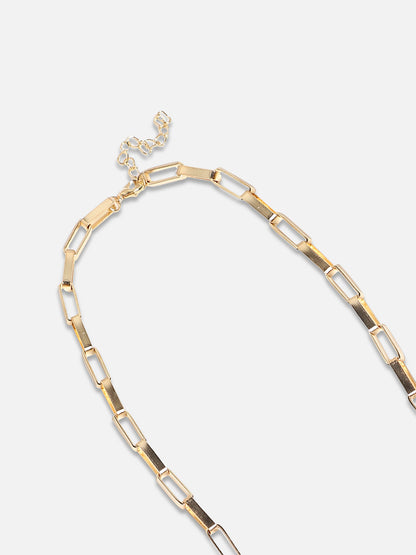 Silver-Plated Statement Necklace