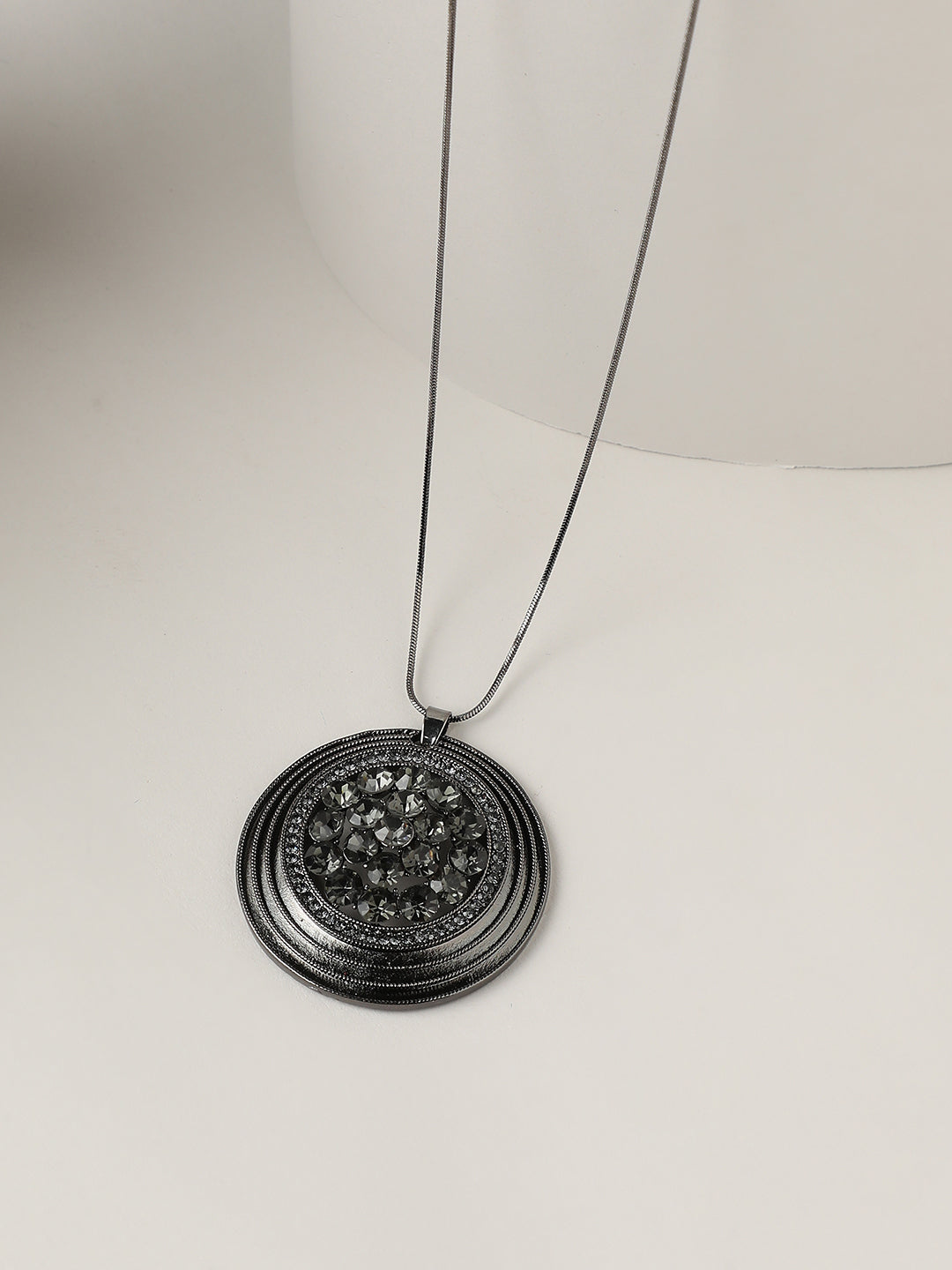 Silver Plated Chain with Pendant