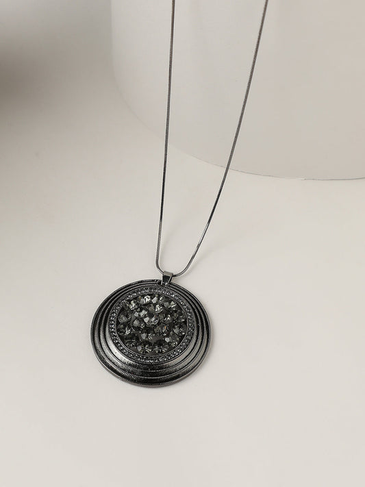 Silver Plated Chain with Pendant