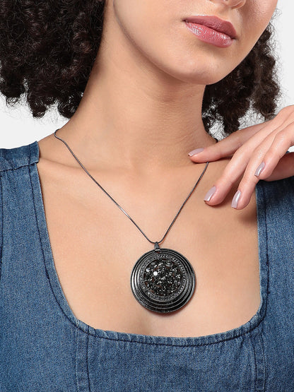 Silver Plated Chain with Pendant