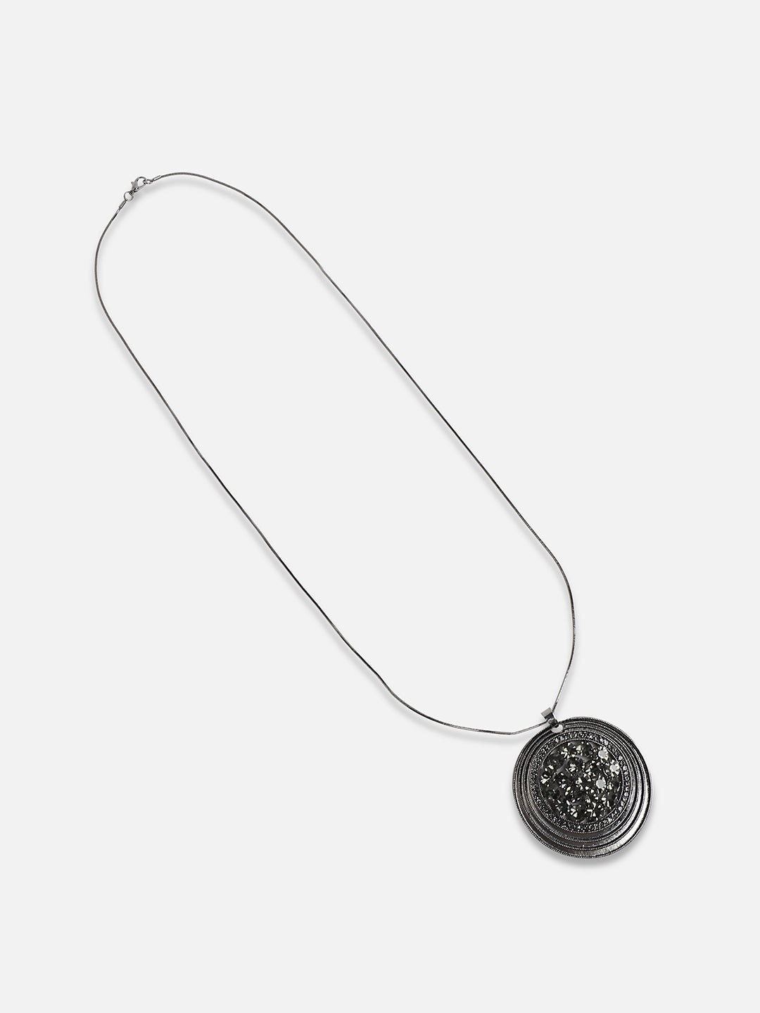 Silver Plated Chain with Pendant