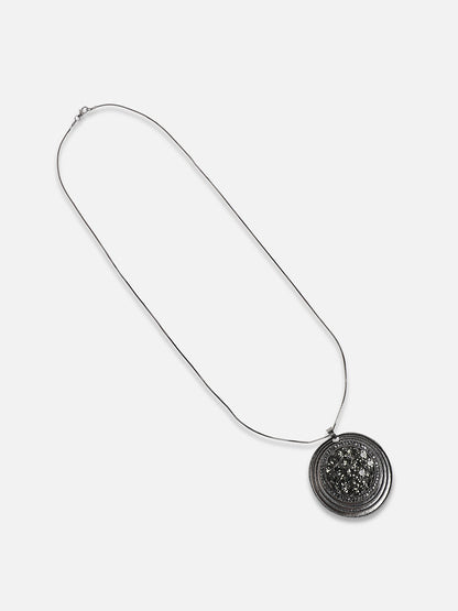 Silver Plated Chain with Pendant