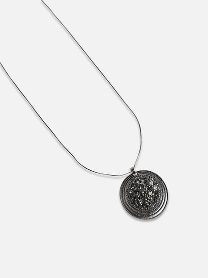 Silver Plated Chain with Pendant