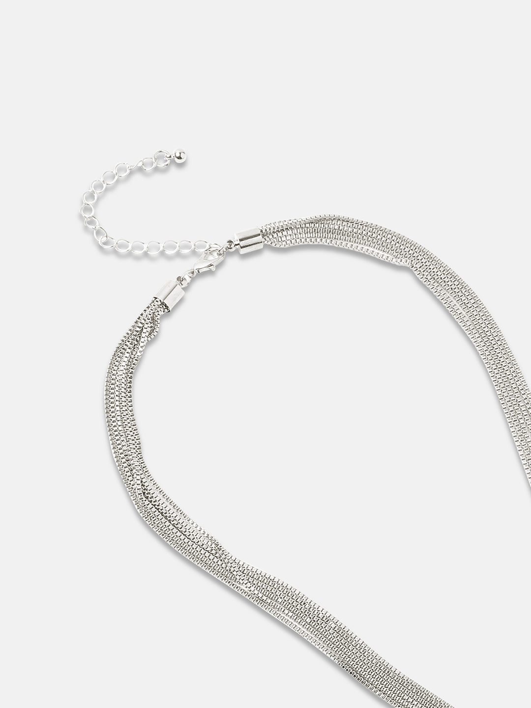Women's The Ballchain Lariat Necklace - Chalice Silver