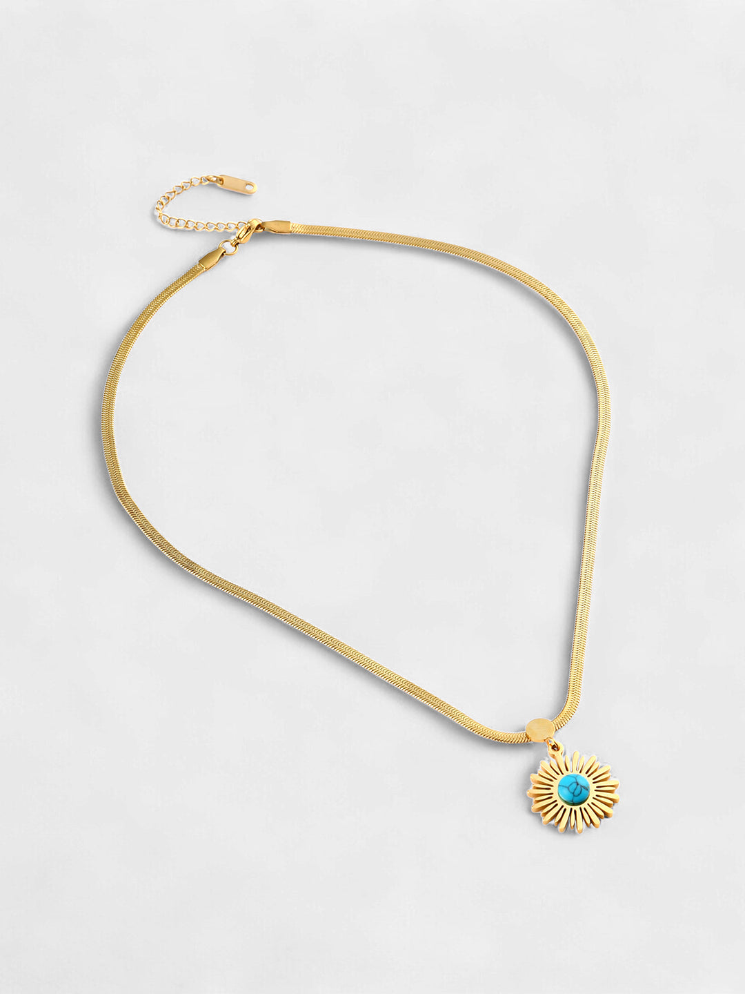 The Soleil Pendant Necklace - California Gold-SOHINC8845