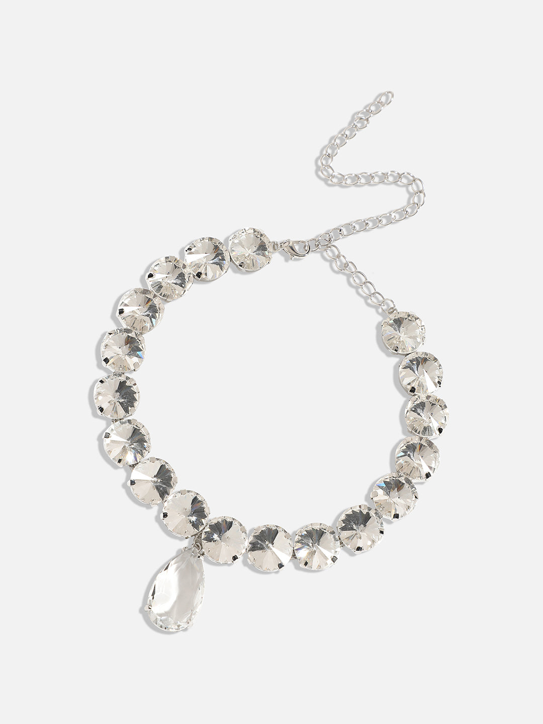 Silver-Plated Party Necklace