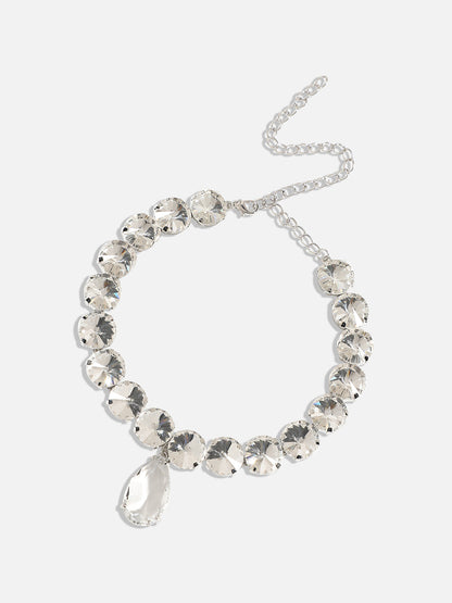 Silver-Plated Party Necklace