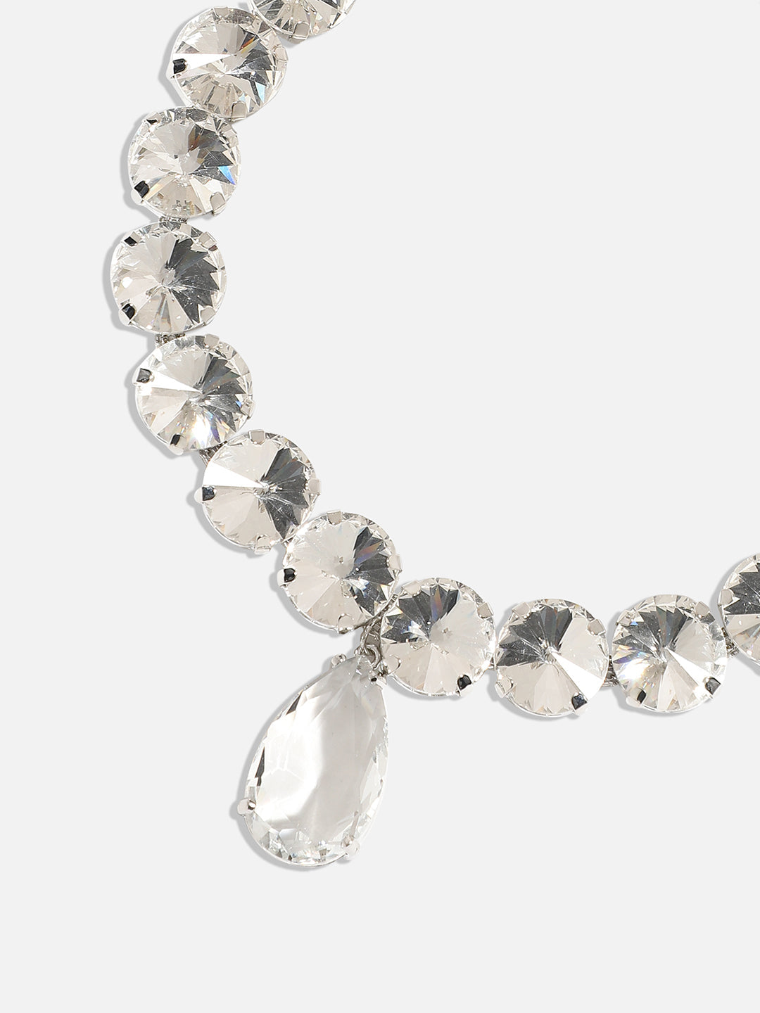 Silver-Plated Party Necklace