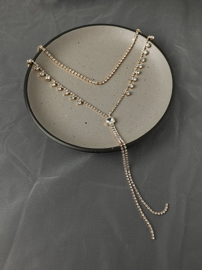 Gold-Plated Layered Necklace