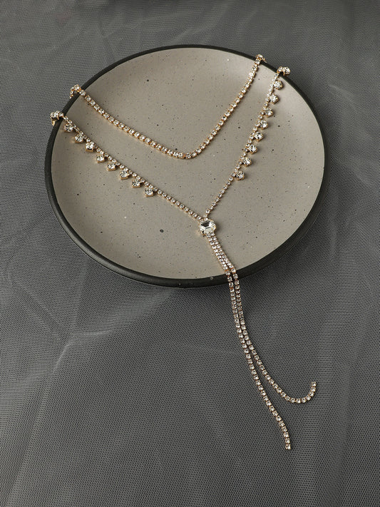 Gold-Plated Layered Necklace