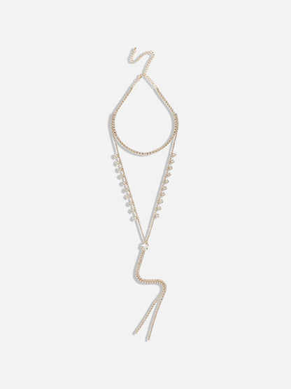 Gold-Plated Layered Necklace
