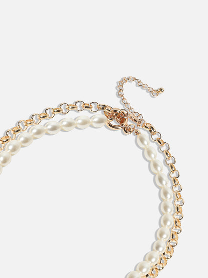Gold-Plated Layered Necklace