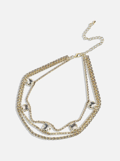 Gold-Plated Layered Necklace