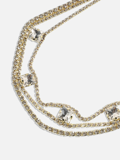 Gold-Plated Layered Necklace