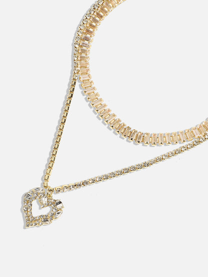Gold-Plated Layered Necklace