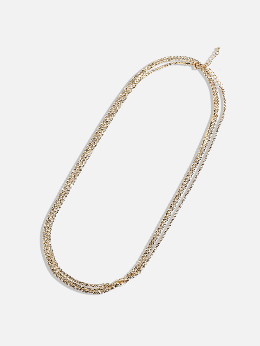 Gold-Plated Layered Necklace