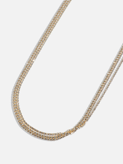Gold-Plated Layered Necklace