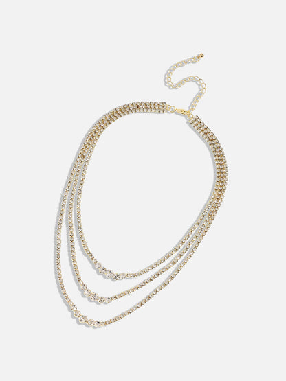 Gold-Plated Layered Necklace