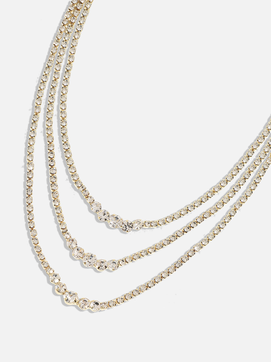 Gold-Plated Layered Necklace
