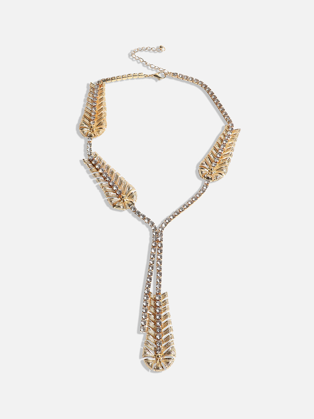 Gold-Plated Minimal Studded Necklace