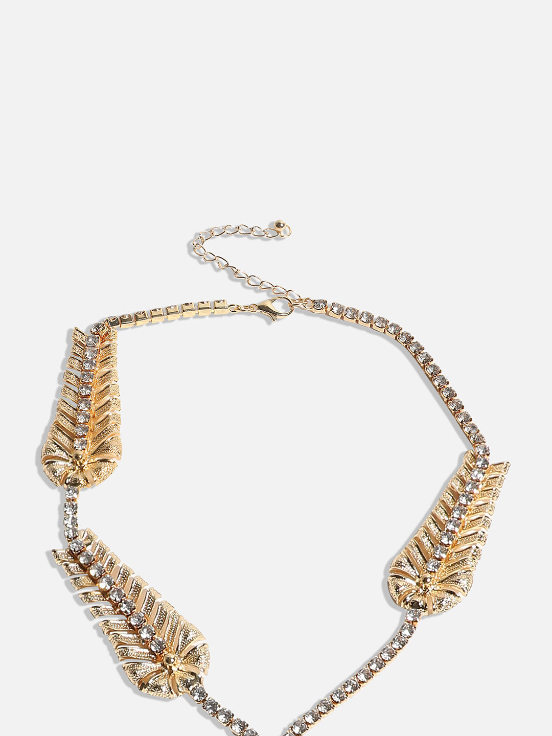 Gold-Plated Minimal Studded Necklace