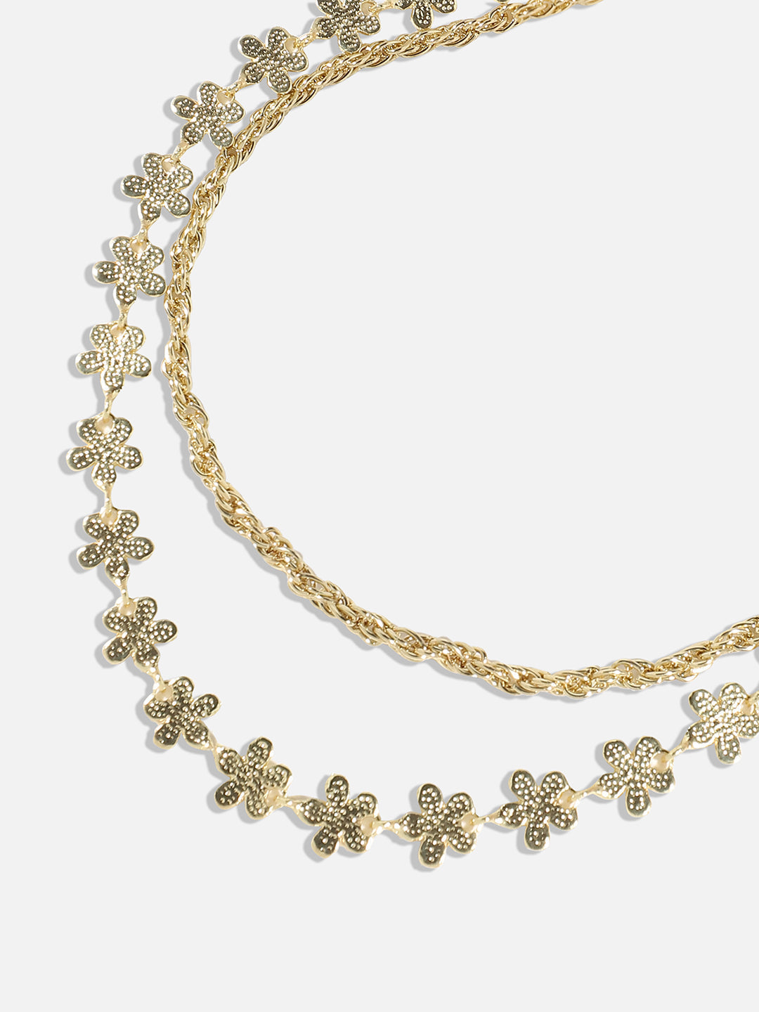 Gold-Plated Layered Necklace