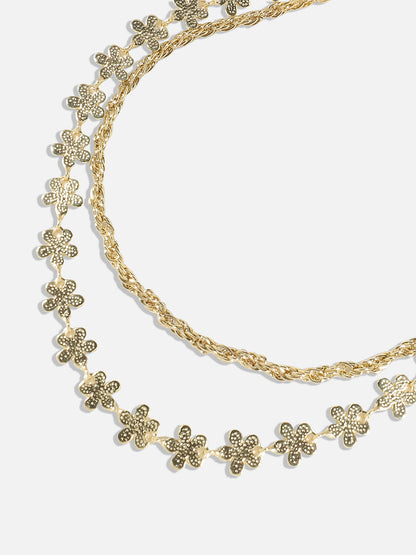 Gold-Plated Layered Necklace