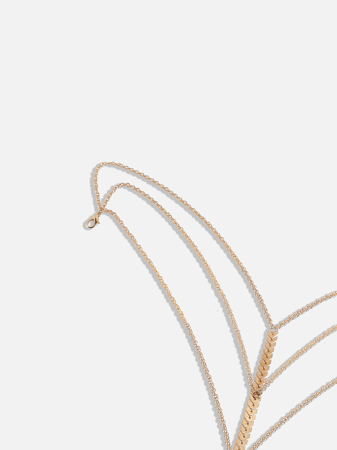 Gold-Plated Statement Necklace