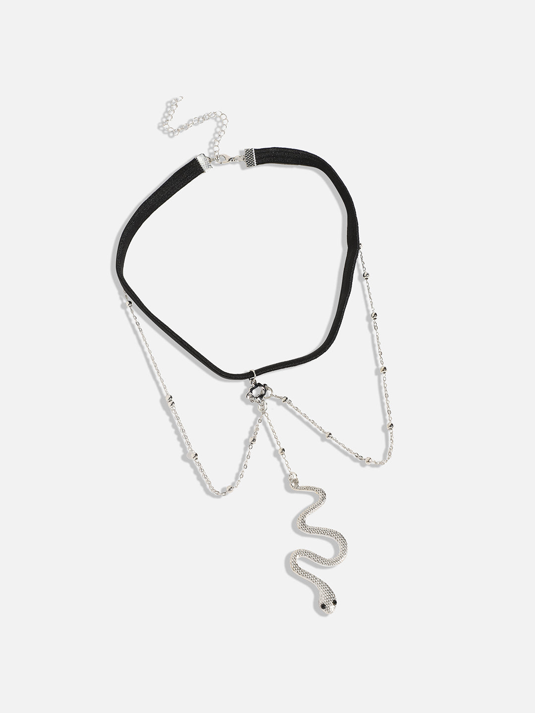 Silver-Plated Minimal Body Chain