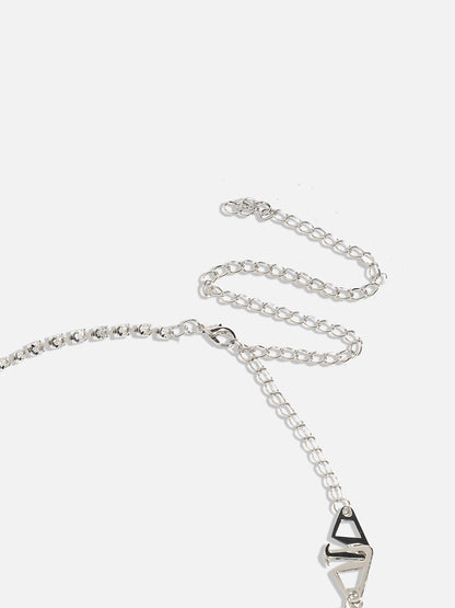 Butterfly Silver-Plated Necklace