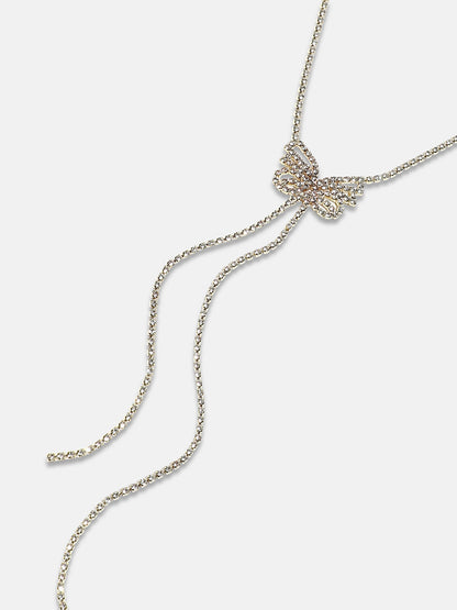 Artificial Stones Silver Plated Necklace