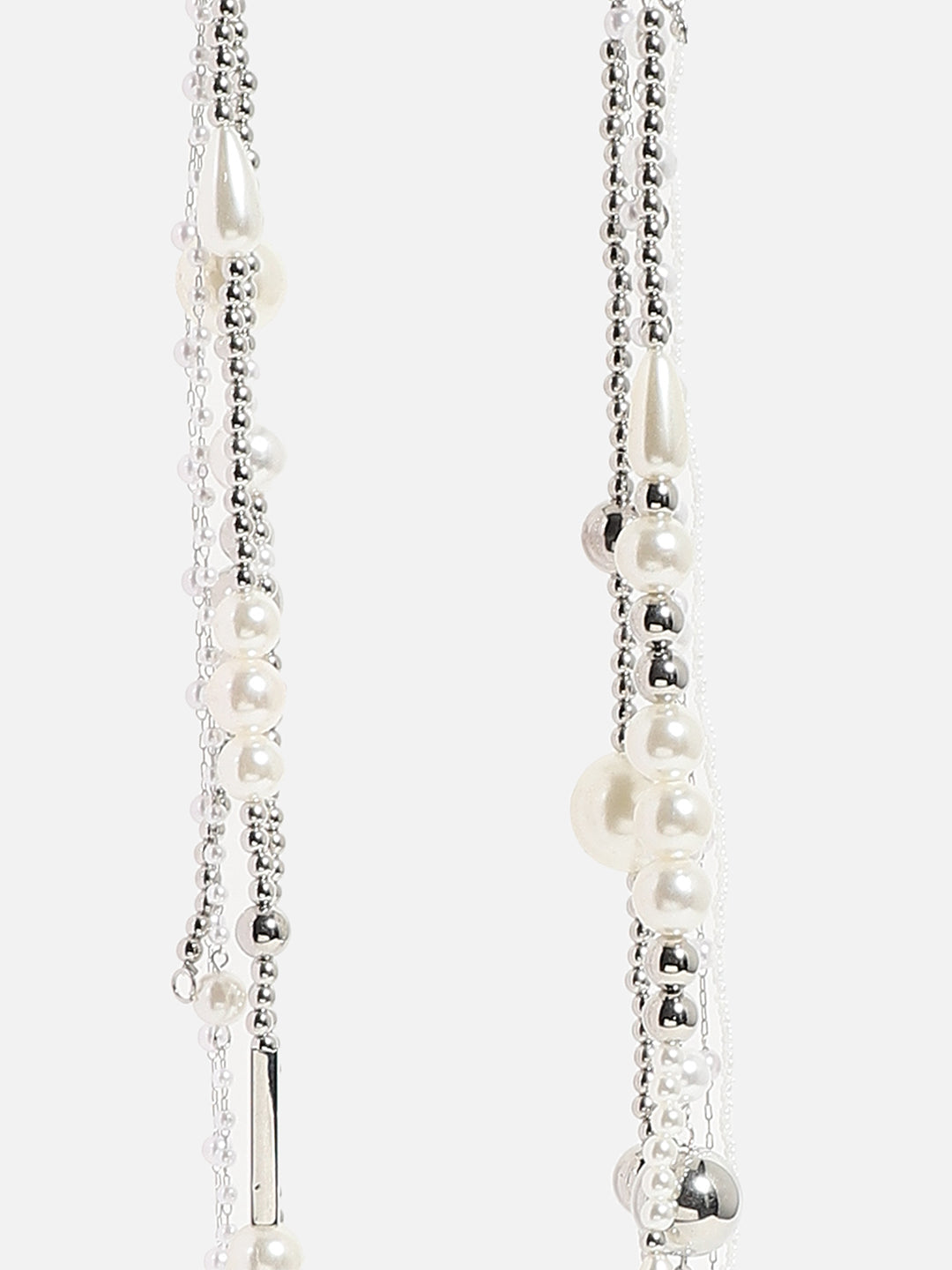 Silver-Plated Pearl Head Jewellery