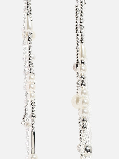 Silver-Plated Pearl Head Jewellery