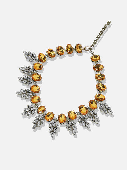 Silver-Plated Gemstone-Studded Jewellery Set